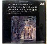 BAMBERGER SYMPHONIKER / BERLINER PHILHARMONIKER / LEITNER, Ferdinand - Symphonie Nr. 3 a-moll op. 56 / Ouvertüre zu Ruy Blas op. 95 / 89 549 [Vinyl] BAMBERGER SYMPHONIKER / BERLINER PHILHARMONIKER / LEITNER, Ferdinand and Mendelssohn-Bartholdy, Felix (1809-1847)