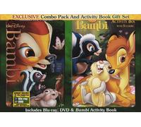 Bambi: Diamond Edition (Deluxe Blu-ray/DVD Combo Pack and Activity Book Gift Set)