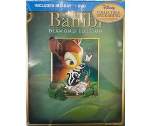 Bambi Diamond Edition Steelbook Collectible Packaging [Blu-ray + DVD] [2011]