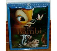 Bambi Édition Diamant Combo Blu Ray + DVD - Disney N° 5 Scellé Nouveau Slipcover