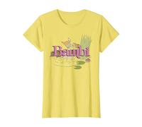 Bambi Kiss T-Shirt, Femme, Citron, L