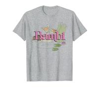 Bambi Kiss T-Shirt, Homme, Gris Chiné, XXL