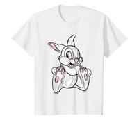 Bambi Sitting Thumper T-Shirt, Enfant, Blanc, 12 ans