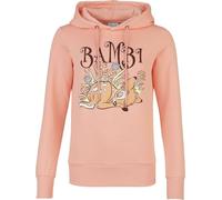 Bambi Sleepy Femme Sweat-Shirt à Capuche Abricot M 60% Coton, 40% Polyester Regular/Coupe Standard