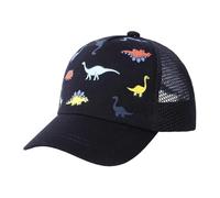 Bambin Baseball Casquette Bébé Soleil Chapeau Mignon Solide Couleur & Dinosaure Motif Casquettes Unisexe Bébé Trucker Chapeaux Nourrisson Bambin Enfant Chapeaux pour Garçons Filles F403B