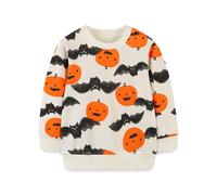 Bambin Pull Garçons Sweatshirt Vêtements pour Garçons Enfants Sportswear Citrouille Jumper Pullover T Shirt Beige Atomne Taille 3-4 Ans 4T Cadeaux De Action de grâces Action de grâces Noël Cadeaux