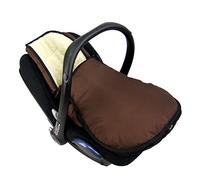 Bambini monde Chancelière d'hiver pour coque bébé Maxi Cosi Cabrio Fix avec coton uni