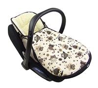 Bambini monde Chancelière d'hiver pour coque bébé Maxi Cosi Cabrio Fix avec coton uni