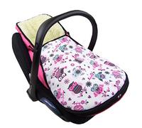 Bambini monde Chancelière d'hiver pour coque bébé Maxi Cosi Cabrio Fix avec coton uni