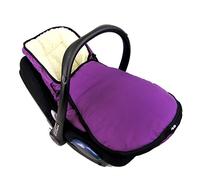 Bambini monde Chancelière d'hiver pour coque bébé Maxi Cosi Cabrio Fix avec coton uni