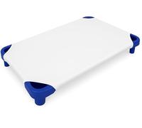 Bambini Mum - Lot de 2 - 53 x 132 cm - Drap-housse avec élastique pour hamac maternelle empilable | 53 x 132 cm | Respirant | Doux au toucher | 100 % coton | OekoTex®