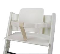 BAMBINI Welt Sangle d'entrejambe compatible avec chaise haute Stokke Tripp Trapp en cuir véritable (beige)
