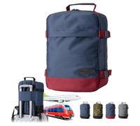 BambiniWelt by Rafael K. Ryanair Eurowings Sac à dos bagage à main 40 x 20 x 25 cm 40 x 30 x 20 cm [Sac à dos à main] Avion Sac de voyage Bagage à planche Sac à dos de voyage Valise Weekender, bleu