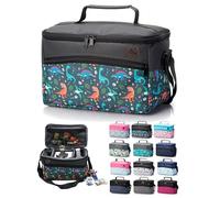 BambiniWelt by Rafael K. Sac pour cubes auditifs [Sac pour Toniebox et Tigerbox Touch] Rangement pour figurines auditives Tonies Kit de démarrage Sac de transport Sac de transport réglable avec