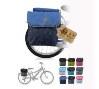 BambiniWelt by Rafael K. Sacoche de vélo - Sacoche de porte-bagages imperméable pour vélo enfant 18-24 pouces - pour tous les vélos PUKY et WOOM - Sacoche de vélo robuste (Modèle 22 (M2))