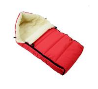 BAMBINIWELT Chancelière d'hiver universelle 90 cm Convient également pour nacelle, landau, poussette, poussette et poussette en laine unie