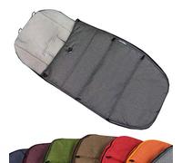 BAMBINIWELT Chancelière d'hiver universelle pour poussette BUGABOO avec doublure en polaire (Mod-K), gris, Décontracté