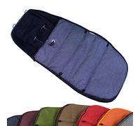 BAMBINIWELT Chancelière d'hiver universelle pour poussette BUGABOO avec doublure en polaire (Mod-K), Marine