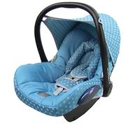 Bambiniwelt Housse de rechange compatible avec Maxi-Cosi CabrioFix pour siège bébé 6 pièces (étoiles olive)