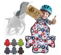 Bambiniwelt Housse de rechange pour siège de vélo compatible avec Römer Jockey Design MOD 2 (éléphants marine)