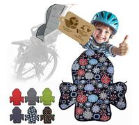 Bambiniwelt Housse de rechange pour siège de vélo compatible avec Römer Jockey Design MOD 2 (fleurs rouges marine)