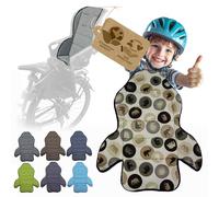 Bambiniwelt Housse de rechange pour siège de vélo compatible avec Römer Jockey Design MOD 3 (éléphants beiges)