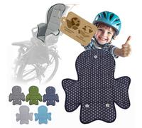 Bambiniwelt Housse de rechange pour siège de vélo compatible avec Römer Jockey Étoiles MOD 5 (bleu marine (modèle 5))