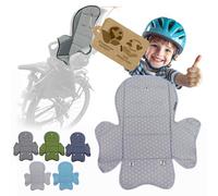 Bambiniwelt Housse de rechange pour siège de vélo compatible avec Römer Jockey étoiles MOD 5 (gris clair (modèle 5))