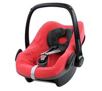 BAMBINIWELT Housse d'été en tissu éponge compatible avec Maxi Cosi Pebble (corail) + KP gratuit