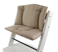 BambiniWelt - Lot de 2 coussins de rechange pour chaise haute Stokke Tripp Trapp - Sable