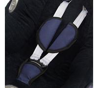 BAMBINIWELT Lot de coussinets de ceinture pour siège auto Compatible Maxi Cosi Cabrio Fix Citi (bleu marine ORG)