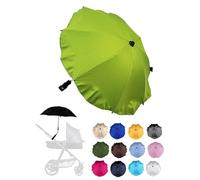BAMBINIWELT Parasol universel pour poussette, buggy Jogger UV50+, vert clair, veux dire