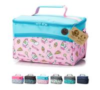 BAMBINIWELT Sac pour Toniebox et Tigerbox Touch - Boîte à Musique avec Compartiments Réglables et Poche Filet pour Accessoires - Cube Audio