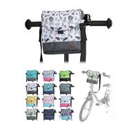 BAMBINIWELT Sacoche de guidon pour enfant - Sacoche de vélo pour enfant - Sacoche de vélo et panier de guidon avec bandoulière - Compatible avec Puky, Woom & Roller - Imperméable et robuste - Couleur