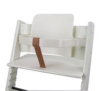 Bambiniwelt Sangle d'entrejambe compatible avec la chaise haute Stokke Tripp Trapp en cuir véritable (marron)