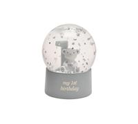 Bambino Boule à Neige Mon Premier Anniversaire Bleu Bébé Garçon Souvenir