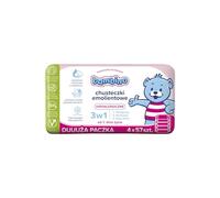 Bambino Lingettes en émollient 3 en 1 4 x 57 pièces