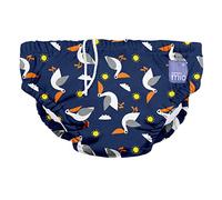 Bambino Mio, Couche de bain Lavable Révolutionnaire, pour bébés et tout-petits, unisexe, pour garçons et filles, pont du pélican, M (6-12 mois)