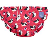Bambino Mio Couche de natation réutilisable, Puffin, 0-6 mois, Essentiels de mode plage pour bébés et jeunes enfants, garçons et filles. Puffin 0-6 mois