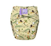 Bambino Mio Couche Lavable Révolutionnaire (PETITS AMIS DE LA RIVIÈRE) - Couche tout-en-un évolutive dès la naissance, avec intérieur effet au sec