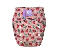 Bambino Mio Couche lavable révolutionnaire, réutilisable, câline coccinelle - durable, certifiée Oeko-Tex, pour bébé et tout-petit