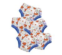 Bambino Mio culotte apprentissage propreté garcon et filles - lavables et réutilisables en coton, LOT DE 5 - Mimi (3T/3-4 ans) MARQUE EUROPÉENNE, bébé