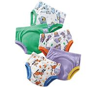 Bambino Mio, Culotte d'apprentissage Lavable, unisexe, pour garçons et filles, lot de 5, confiance des animaux, 3-4 ans