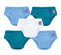Bambino Mio, Culotte d'apprentissage Lavable, unisexe, pour garçons et filles, mix garçon bleu, 3 ans et +, lot de 5