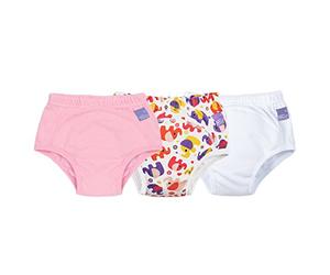 Bambino Mio, Culotte D'Apprentissage, Mixte Fille Éléphant Rose, 2-3 Ans, Pack de 3