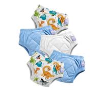Bambino Mio Culotte d'Apprentissage Propreté Coton Lot de 5, Réutilisable | Culotte d'apprentissage propreté 3-4 ans en coton, lavable et réutilisable pour accompagner la transition des couches.