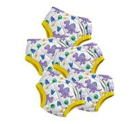 Bambino Mio culottes d’apprentissage de la propreté lavables et réutilisables en coton, LOT DE 5, Crac (3-4 ans), MARQUE BRITANNIQUE PRIMÉE, pour garçons et filles, bébé