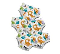 Bambino Mio culottes d’apprentissage de la propreté lavables et réutilisables en coton, LOT DE 5 Dinosaures (3-4 ans), MARQUE BRITANNIQUE PRIMÉE, pour garçons et filles, bébé