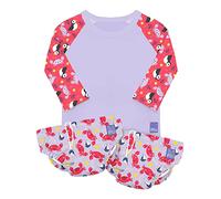 Bambino Mio, Maillot de bain, 2 couches et 1 t-shirt anti-uv bébé, protection solaire UPF40+, pour bébés et tout-petits, mignon 2, m (6-12 mois)