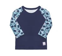 Bambino Mio, Maillot de Bain à Manches Longues UV 40+ (Baie des Baleines / 0 à 6 Mois), Gilet de Protection Solaire pour bébés et Jeunes Enfants